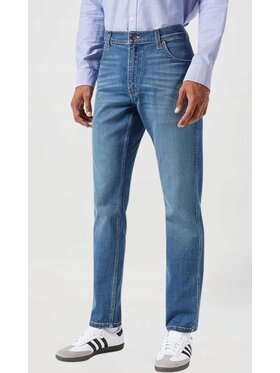 Wrangler Wrangler Jeansy Athletic Fit Niebieski Regular Fit