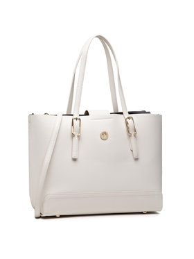 Tommy Hilfiger Tommy Hilfiger Borsetta Honey Med Tote AW0AW09657 Beige