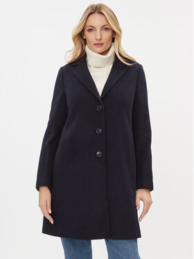 United Colors Of Benetton United Colors Of Benetton Wollmantel 2YDTDN012 Dunkelblau Regular Fit