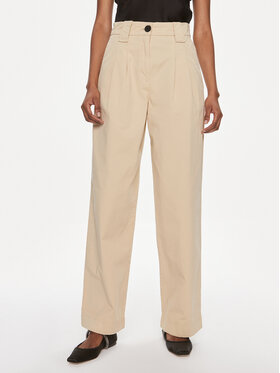 HUGO Hugo Szövet nadrág Hanico-1-D 50489241 Bézs Relaxed Fit
