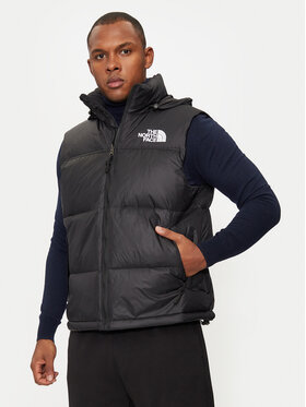The North Face The North Face Vestă elegantă 1996 Retro Nuptse NF0A3JQQ Negru Regular Fit
