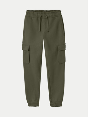 NAME IT NAME IT Долнище анцуг 13224991 Зелен Relaxed Fit