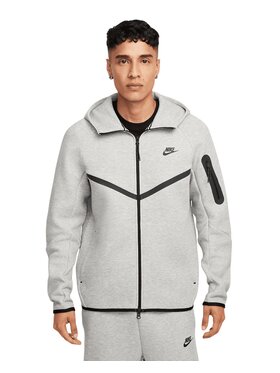 Nike Nike Bluza M NK TCH FLC FZ WR HOODIE HV0949-063 Szary Regular Fit