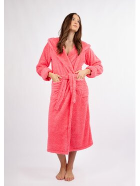 DKaren Lingerie DKaren Lingerie Szlafrok Diana Długa Koralowy