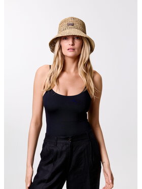 Leshka Leshka Kapelusz Bucket Hat Beżowy