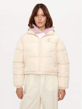 Karl Kani Karl Kani Winterjacke 61760004 Beige Loose Fit