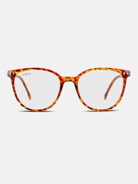 Smooder Smooder Okulary z filtrem blue light Yala Brązowy