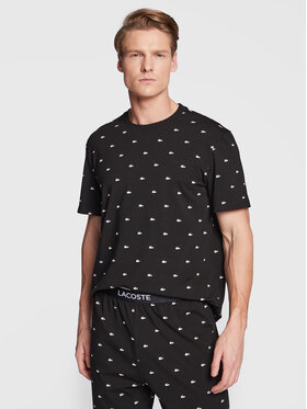 Lacoste Lacoste Piżama 4H3304 Czarny Regular Fit