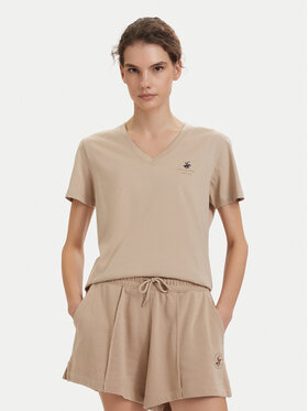 Beverly Hills Polo Club Beverly Hills Polo Club Тишърт P-SS26W-TS516518 Бежов Regular Fit