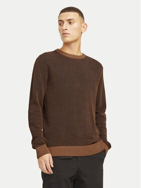 Jack&Jones Jack&Jones Pulover Globe 12258139 Rjava Regular Fit