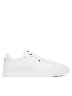 Tommy Hilfiger Tommy Hilfiger Sneakersy Icon Court Light Ess FM0FM05678 Biały