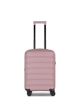 D&N D&N Walizka kabinowa 320702 Różowe złocenie