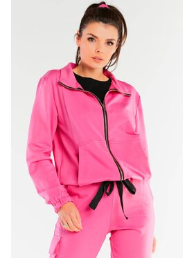 Infinite You Infinite You Bluza M246 Fioletowy Basic Fit