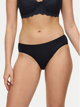 Triumph Triumph Класически дамски бикини Sense Of Cotton 10224969 Черен