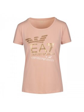 EA7 Emporio Armani EA7 Emporio Armani T-Shirt 6RTT35 TJFKZ 1418 Růžová Regular Fit