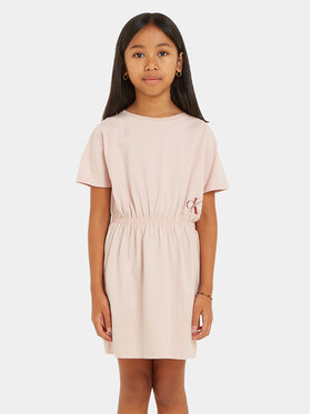 Calvin Klein Jeans Calvin Klein Jeans Rochie de zi Monogram IG0IG02473 D Roz Regular Fit