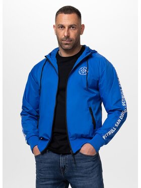 PITBULL PITBULL Kurtka przejściowa ATHLETIC TAPE Niebieski Regular Fit