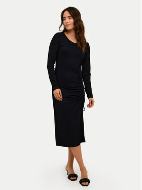 Kaffe Kaffe Hétköznapi ruha Becca 10508889 Fekete Slim Fit