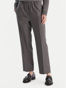 Weekend Max Mara Weekend Max Mara Spodnie materiałowe Hataley 2525136022 Szary Regular Fit