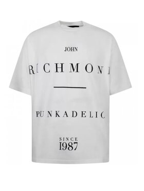 John Richmond John Richmond T-shirt T-shirt da uomo John Richmond Bianco Regular Fit
