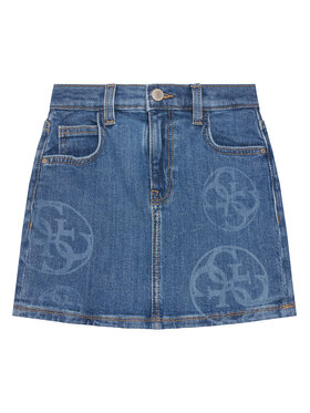 Guess Guess Farmer szoknya J5YD07 D4MS0 Kék Regular Fit