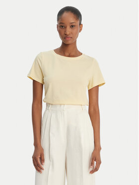 Weekend Max Mara Weekend Max Mara Tricou Multif 2615971012 Galben Regular Fit