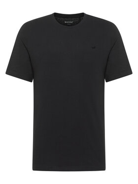 Mustang Mustang T-Shirt Style Alex Czarny Regular Fit