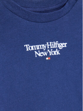 Tommy Hilfiger Bluza Graphic KN0KN01570 Mornarsko Modra Regular Fit