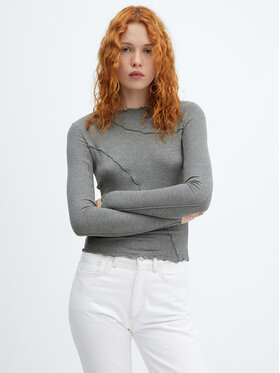 Mango Mango Halenka Seattle 57005983 Šedá Regular Fit