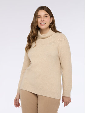 Fiorella Rubino Fiorella Rubino Maglione M059L008322N002 Crema Regular Fit