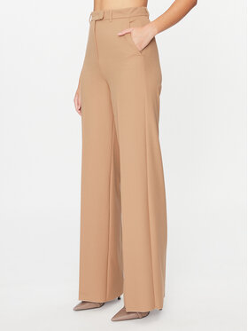 Marella Marella Spodnie materiałowe Ribelle 2331361138200 Brązowy Regular Fit
