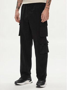 Jack&Jones Jack&Jones Hlače Karl 12253626 Crna Loose Fit