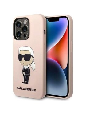 KARL LAGERFELD KARL LAGERFELD Etui na telefon 3666339098636 Różowe złocenie