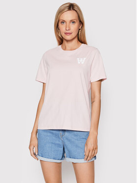 Wood Wood Wood Wood T-Shirt Mia 10292502-2222 Ροζ Regular Fit