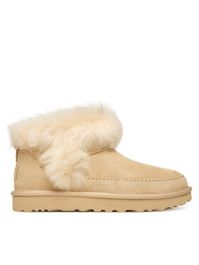Ugg Ugg Snehule W Classic Ultra Mini Chalet 1173832 Béžová