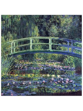 Artopweb Artopweb Dekoracja ścienna Water Lily Pond II Kolorowy