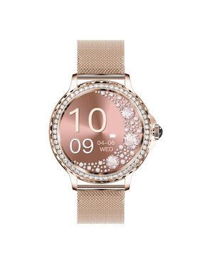 Rubicon Rubicon Smartwatch SMARUB274 Różowe złoto