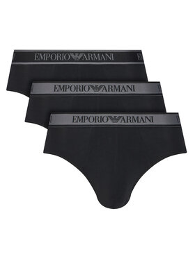Emporio Armani Underwear Emporio Armani Underwear Komplet spodnjih hlač slip﻿ EM000258 AF10779 MC061 Črna