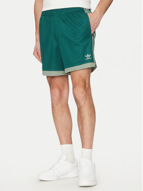 adidas adidas Pantaloni scurți sport Mock Eyelet JP1101 Verde Regular Fit