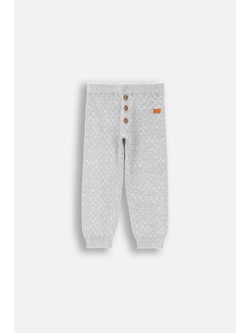 Coccodrillo Coccodrillo Legginsy ZC4122201MBN-019 Szary Regular Fit