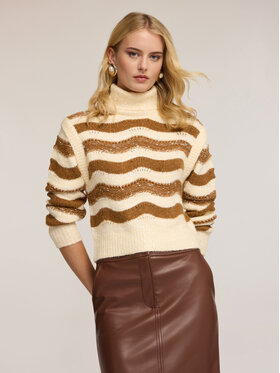 Motivi Motivi Maglione M020W003693N0S1 Marrone Regular Fit