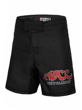 PITBULL PITBULL Szorty sportowe Spodenki treningowe Performance Pro plus ADCC XXL Czarny Regular Fit