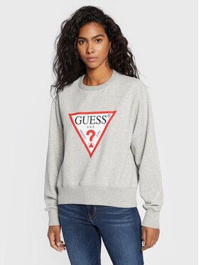 Guess Guess Džemperis ar kapuci Original W2YQ16 KBA10 Pelēks Regular Fit