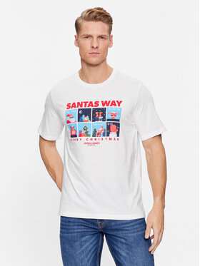 Jack&Jones Jack&Jones T-Shirt 12246605 Bílá Standard Fit