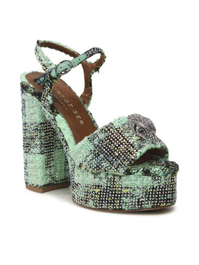 Kurt Geiger Kurt Geiger Сандали 225-Kensington Platform Sdl 9798875609 Зелен