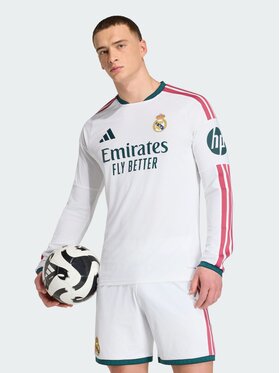 adidas adidas Koszulka techniczna 169957 Biały Slim Fit