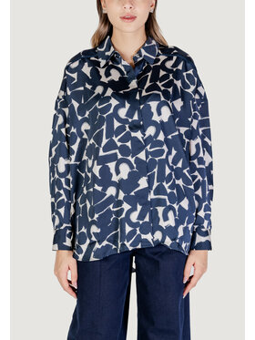 ICHI ICHI Blusa IHGRAPHI Blu Shirt Fit