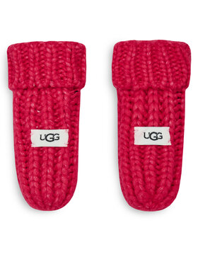 Ugg Komplet Kapa In Rokavice K Infant Knit Set 22726 Roza