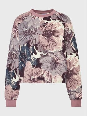 adidas adidas Sweatshirt Allover Print HP0789 Violett Loose Fit