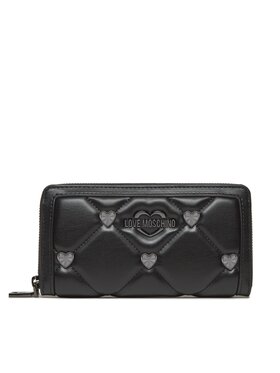 LOVE MOSCHINO LOVE MOSCHINO Голям дамски портфейл JC5716PP0HLZ0000 Черен